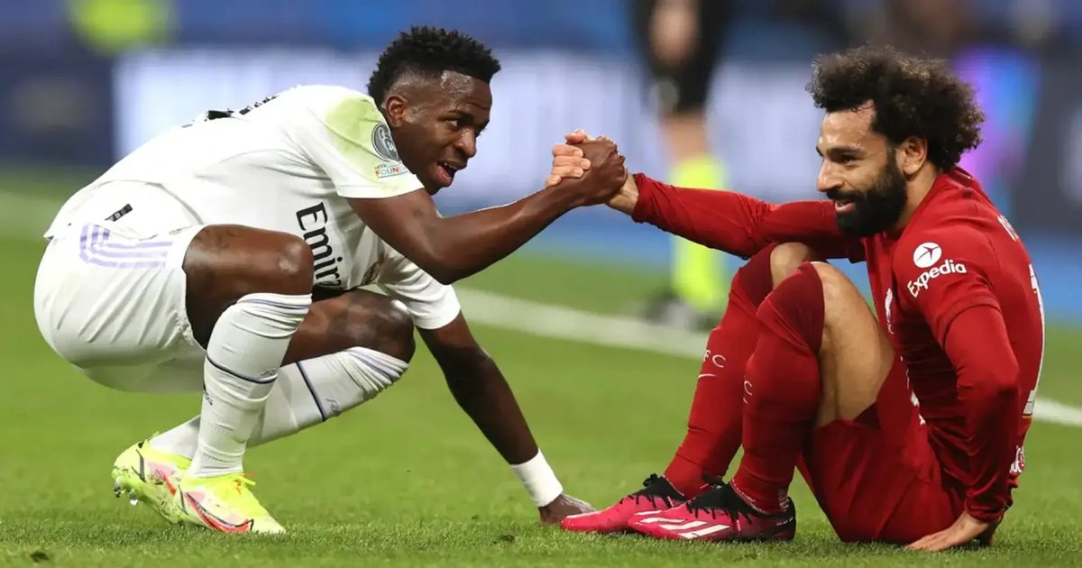 Salah fans stand with Vini Jr against racism ✊❤️