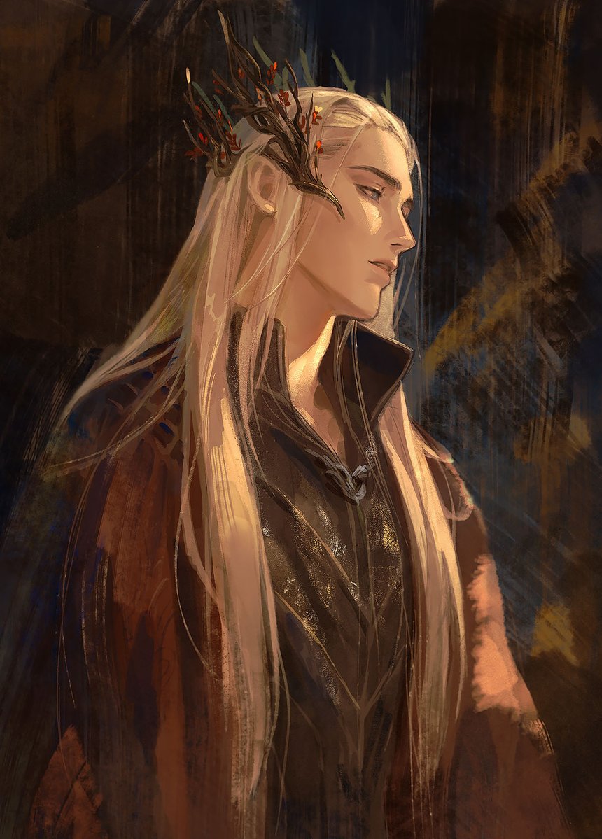 thranduil painting study