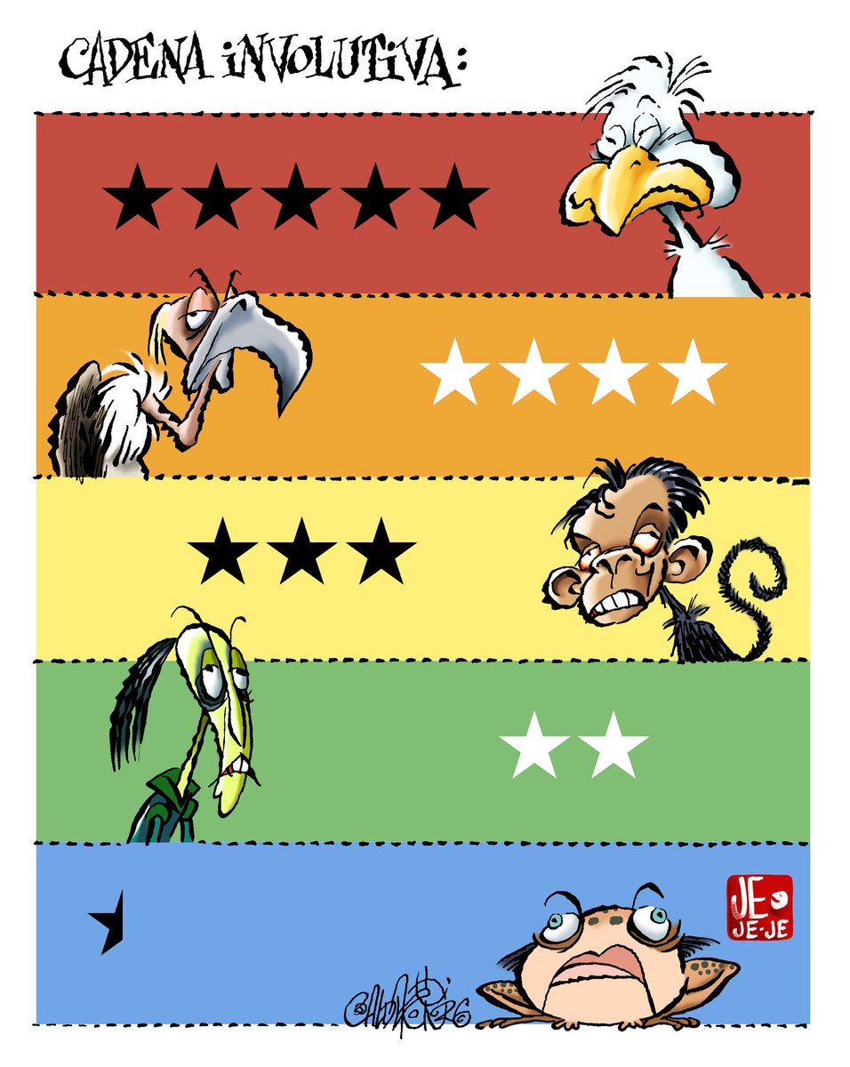 Así se degrada el debate público cuando el mérito se sustituye por la lealtad ciega.

En la 4T la evolución va en reversa… pero eso sí, con calificación aprobatoria en la mañanera. ⭐

Por <a href="/CartonCalderon/">PacoCalderónCartones🇲🇽❤️🇺🇦❤️🇮🇱</a> 

#jejejepolitico