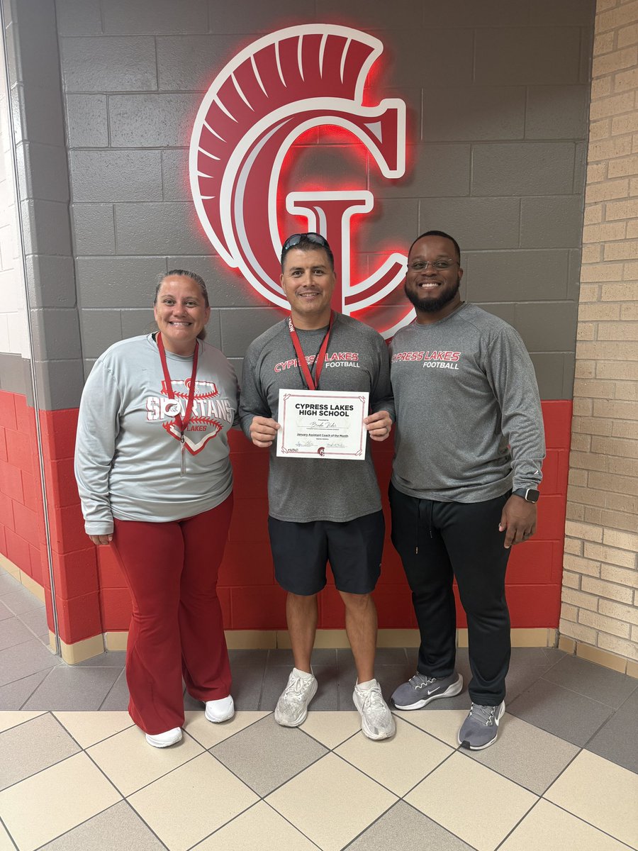 Congratulations to the January male coach of the month Braden Kober <a href="/CoachKober120/">Coach Kober... E.T.G.</a> ! #WAWG #TIS #Lakes300 <a href="/CFISDAthletics/">CFISDAthletics</a> <a href="/CFISDCyLakes/">Cy Lakes HS</a>