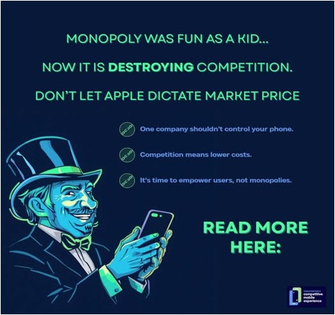 Coalition for a Competitive Mobile Experience tweet media