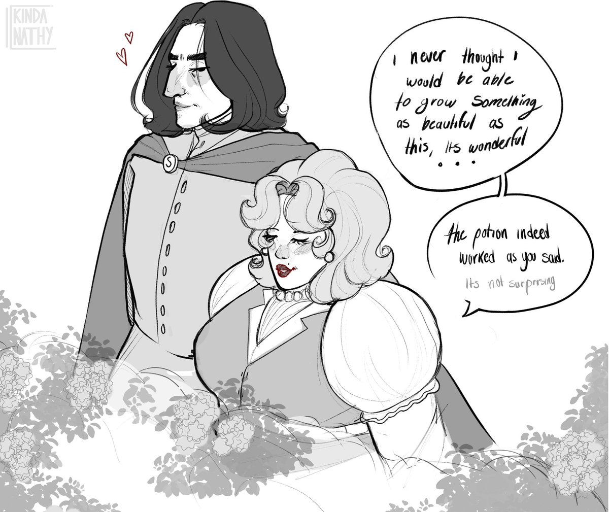 Snape makes a fertilizer for Amelie's herbology work

They are inextricably linked. One cannot work without the other, and they definitely make each other's job easier