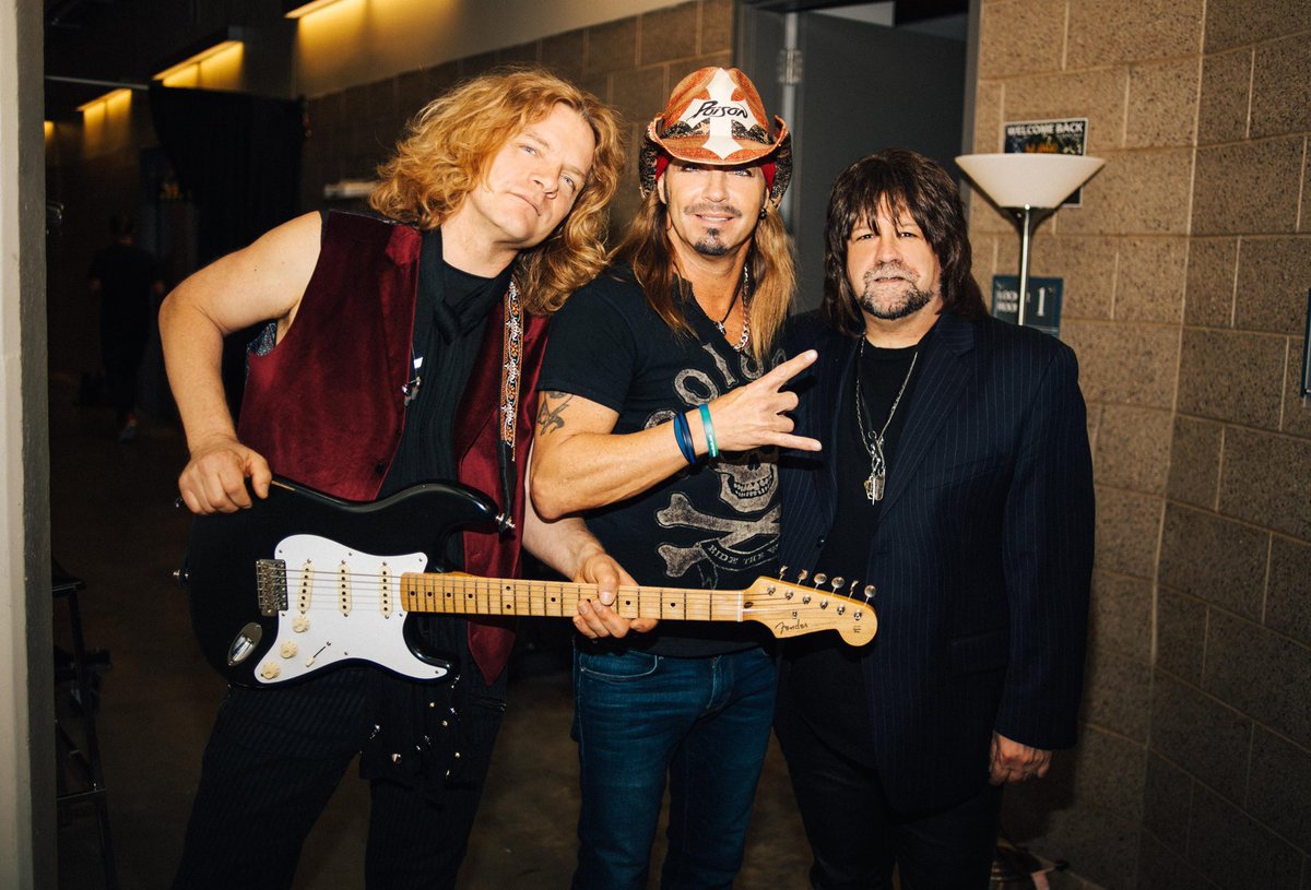 TeslaBand's tweet image. #throwbacktuesday 

Pic of Frank, Bret and myself from back in 2017.

The Big "T" are a couple weeks away from our 3 shows with the Bret Michaels Band down in Florida.

3.06 Pompano Beach Amphitheater - The Amp
3.07 The BayCare Sound in Clearwater
3.08 The St. Augustine