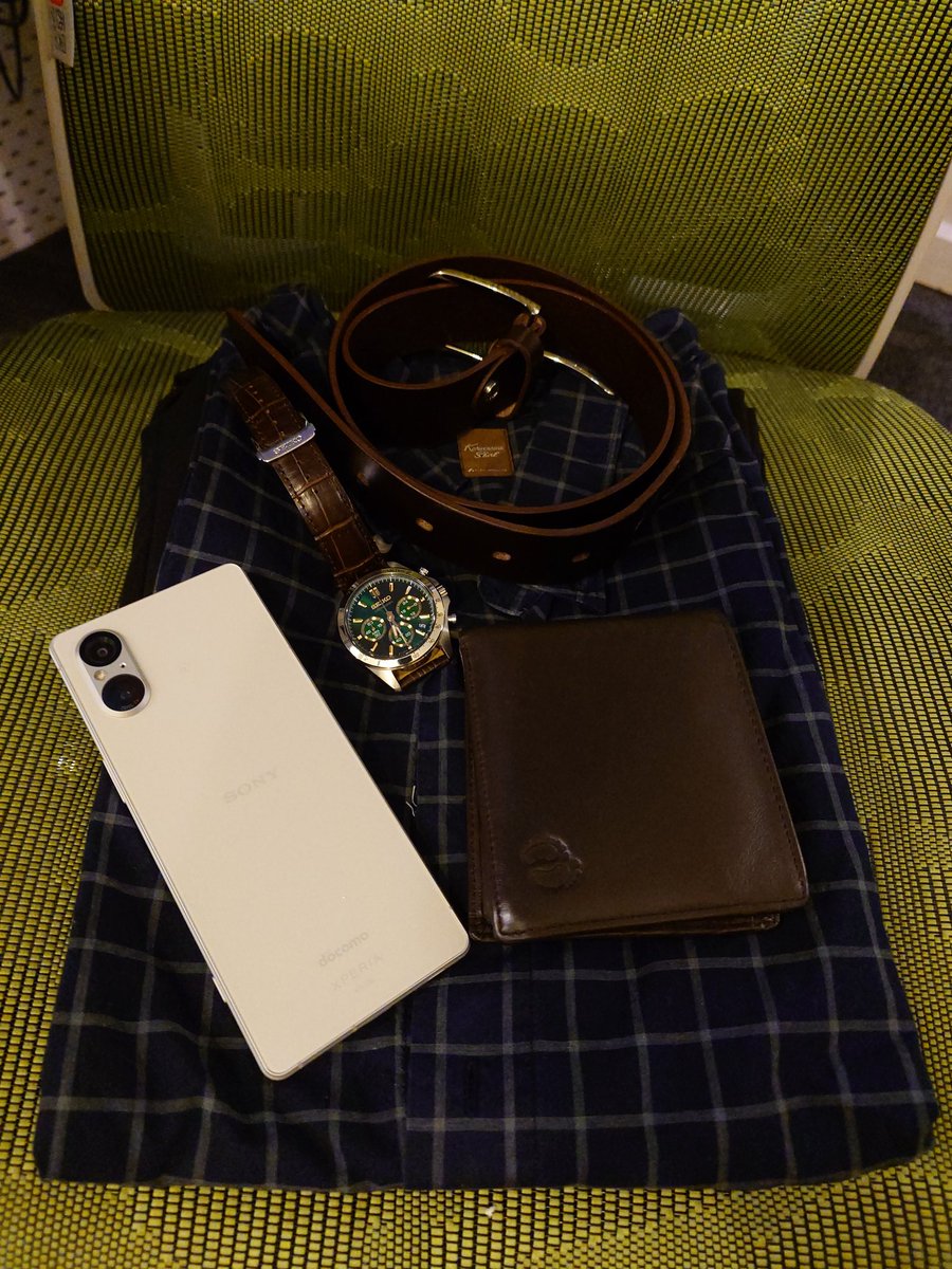 New year. Same humble tools. Another day for salary man.