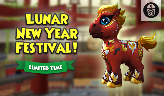 Let the lanterns glow! 🏮

Now through Tuesday, March 3rd, celebrate the Year of the Horse as Wizard City lights up with glowing lanterns in the Commons! Plus, meet the exclusive new Auspicious Horse Pet, now in the PC Crown Shop! wizard101.com/game/lunar-new… #Wizard101