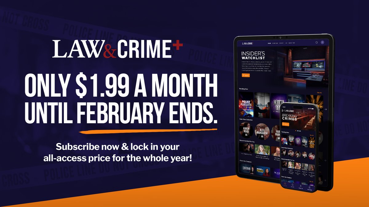 Law&Crime+ tweet media