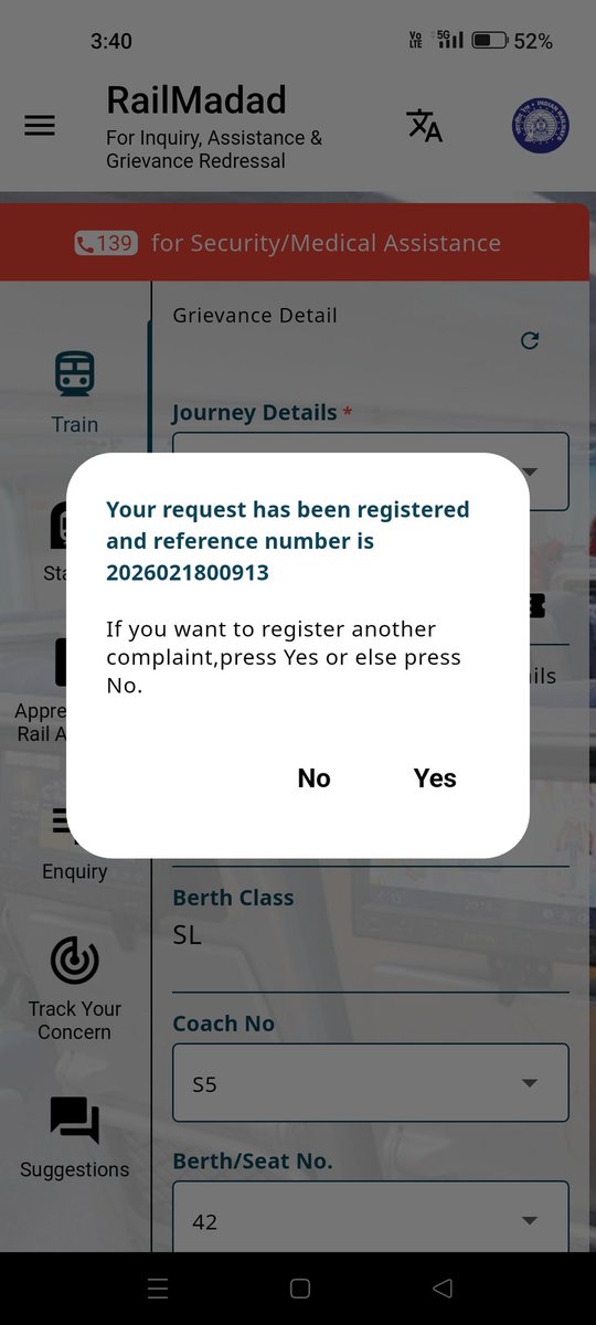 rupeshkjha's tweet photo. @RailMinIndia @RailwaySeva @WesternRly @Central_Railway @RailMadad @rpfnrdli @RPF_INDIA @rpfnr_ Plz send the RPF immediately to Co. No. S5, Berth 41/42 (incident nr Seat 47). We have caught a thief who attempted to snatch a mobile phone and purse and need to hand him over. https://t.co/XwhGHZgxXS