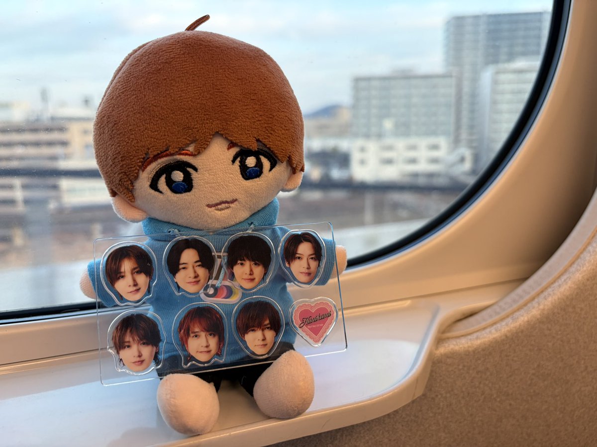 晴流くんとはじめてのお出かけ🫶 伊野尾くんの声聴きに東に向かって