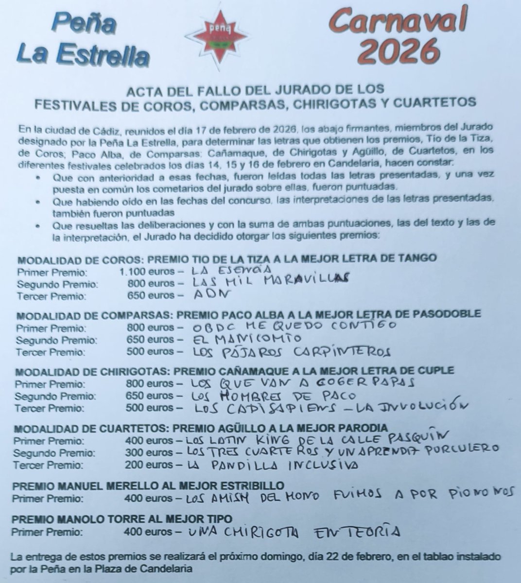 Cuarteto de Arbolí tweet media