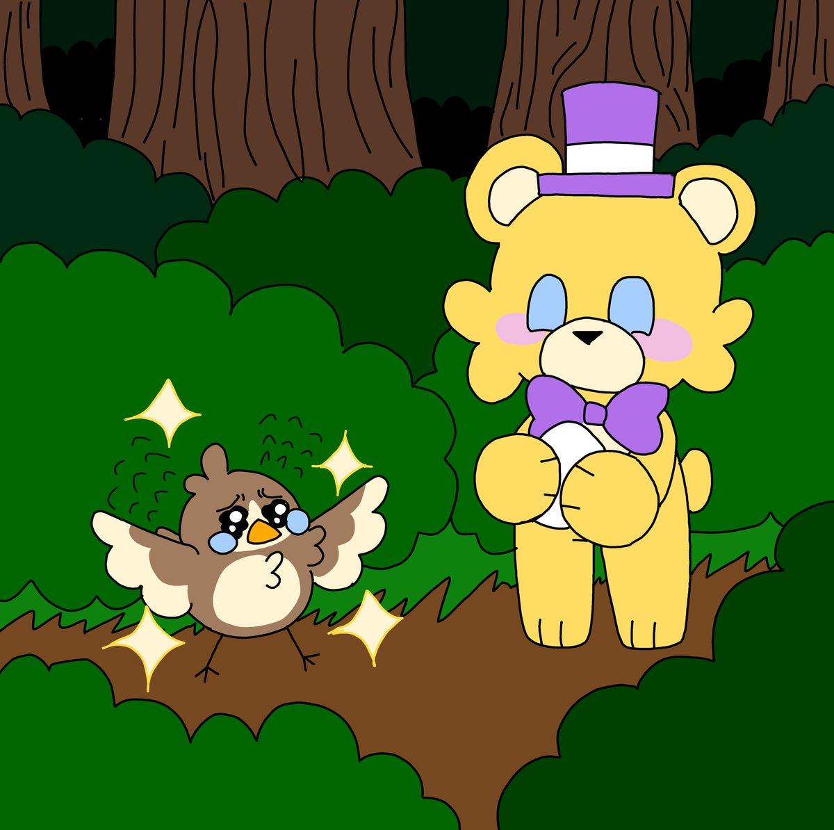 👾🕹️ Level 2 Tall Forest Completed🕹️👾

The little bird will remember this.