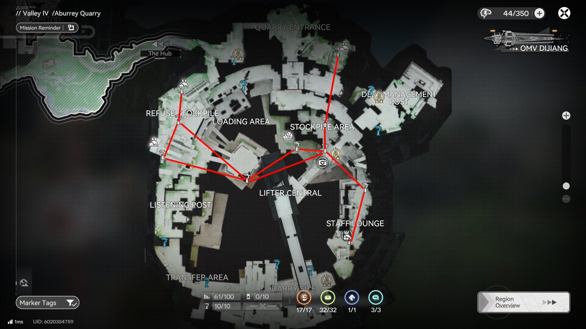 vincentime491's tweet photo. Upgraded my Ziplines routes again for every area in Arknights : Endfield (mostly added ziplines for depot). The green circles are the depot node destinations

the rest in the comment

Reminder : some Ziplines are in the SubPAC/PAC area and don't count in the limit 👀 https://t.co/sMuPEgciQi