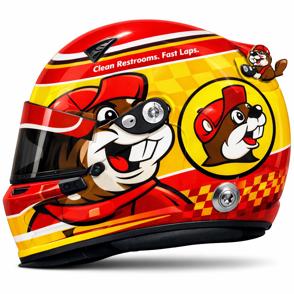 Check out this concept art for a <a href="/bucees/">Buc-ee's Beaver</a> inspired <a href="/AraiAmericas/">AraiAmericas</a> for Miss <a href="/ashley_afdahl/">Ashley Afdahl</a> because she loves Buc-ee’s so much