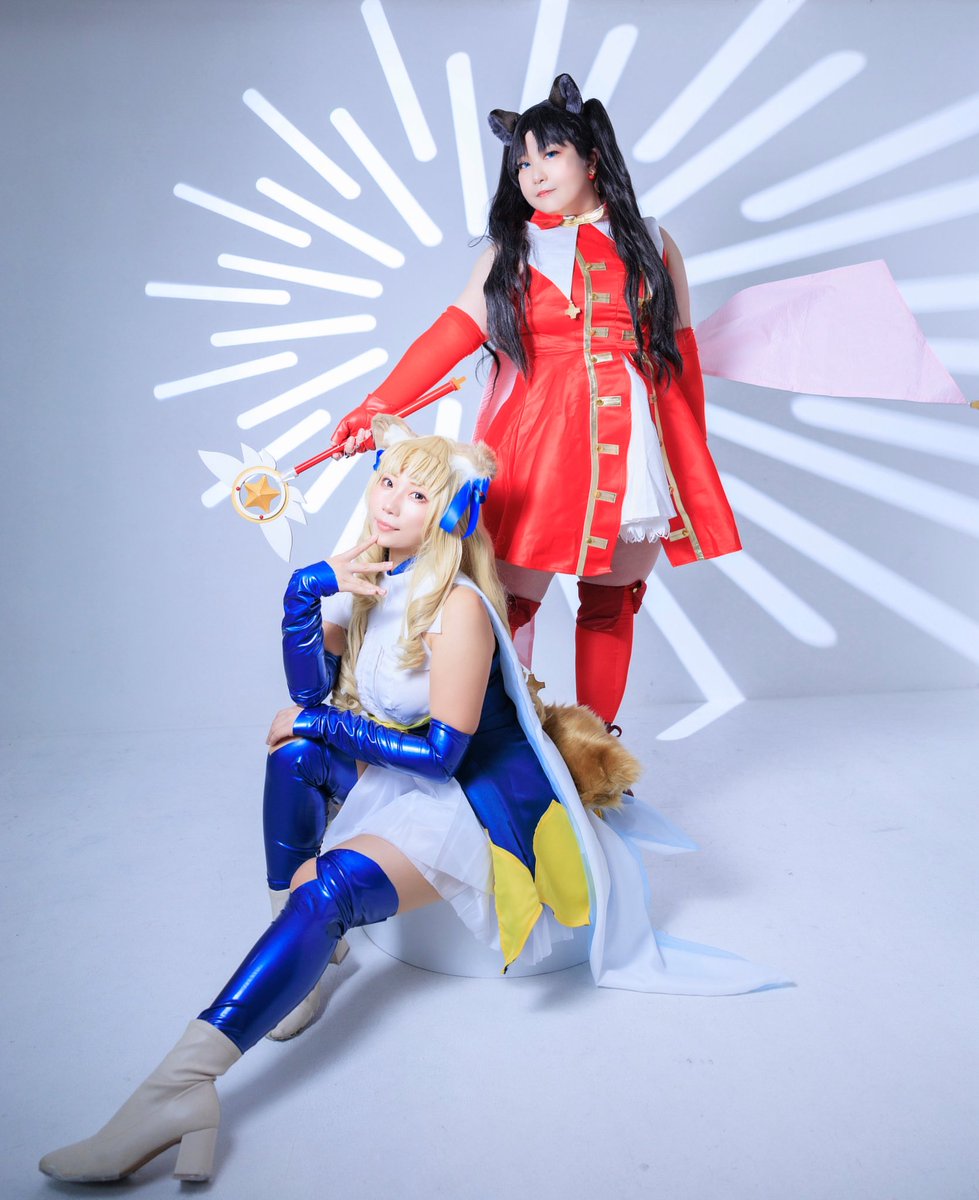 【コス】

カレイドルビー&amp;カレイドサファイア
*Fate/kaleid liner プリズマイリヤ

photo by 狐塚さん