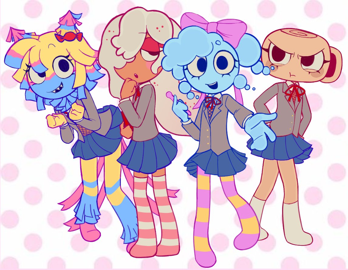 What are they doing bro 😭 #dandysworld #DDLC