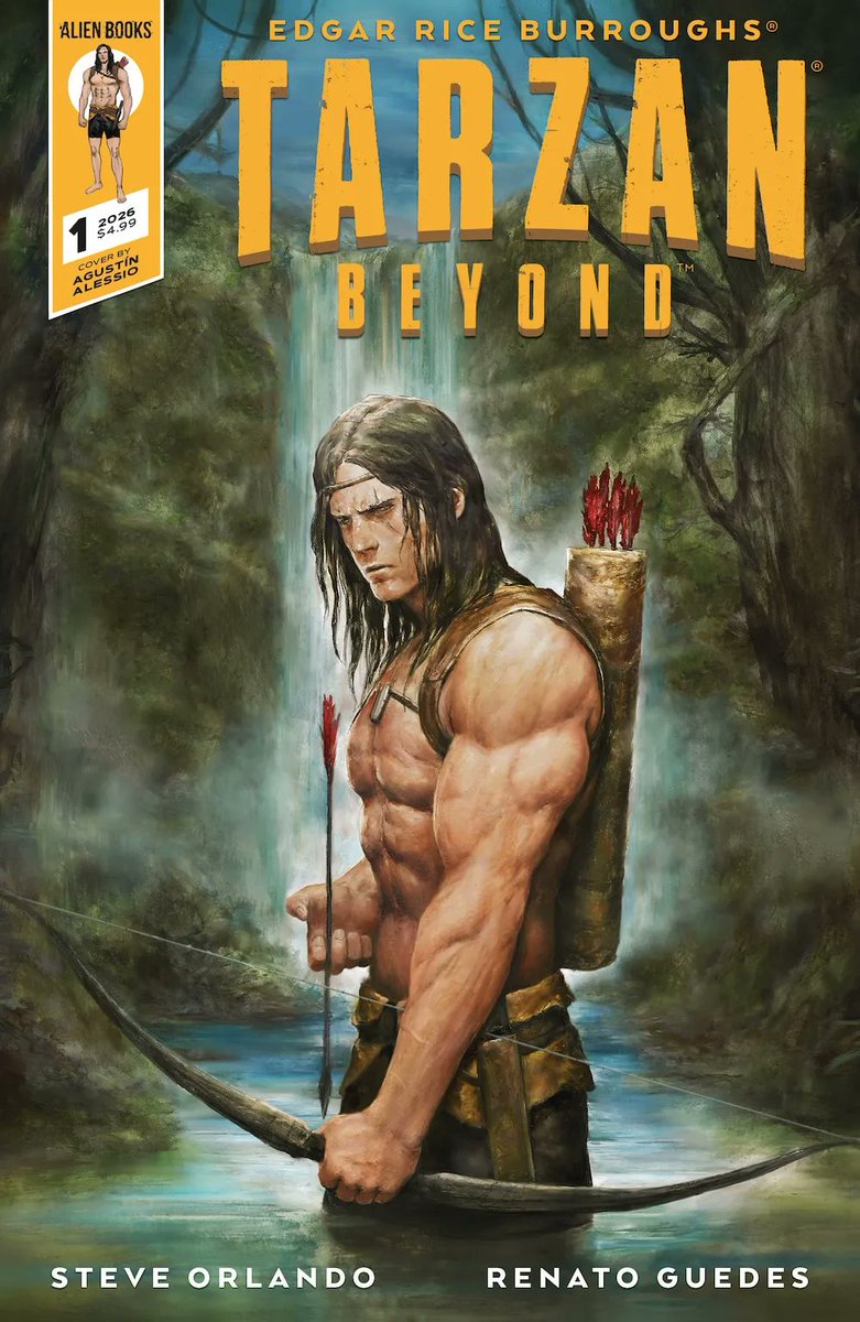 BuzzComics's tweet photo. Un aperçu de Tarzan Beyond #1 par Steve Orlando et Renato Guedes chez Alien Books #AlienBooks #Comics #TarzanBeyond #Tarzan https://t.co/hv7VNuL7Od https://t.co/3lWq6bpaEB