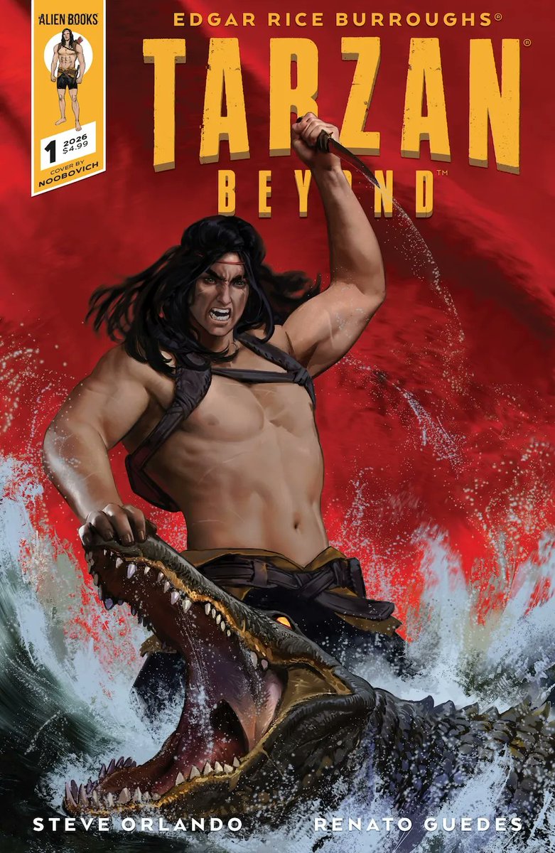 BuzzComics's tweet photo. Un aperçu de Tarzan Beyond #1 par Steve Orlando et Renato Guedes chez Alien Books #AlienBooks #Comics #TarzanBeyond #Tarzan https://t.co/hv7VNuL7Od https://t.co/3lWq6bpaEB