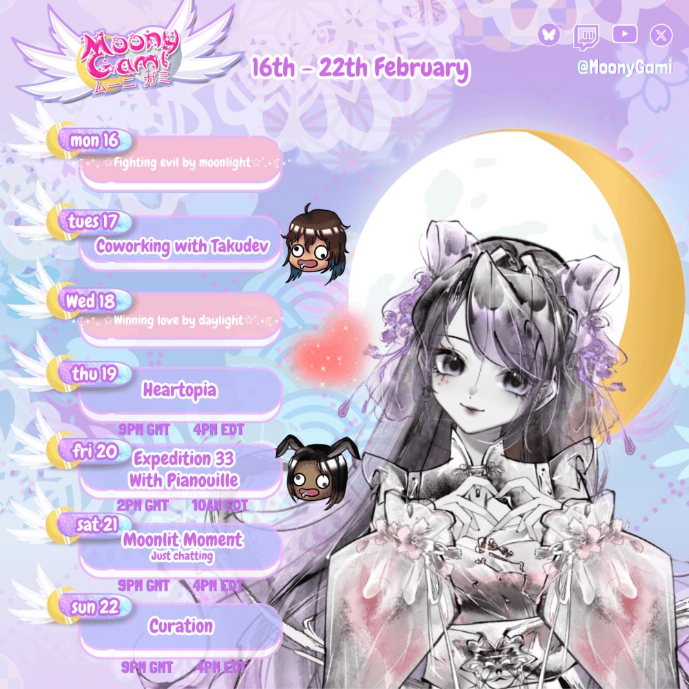 Moony🌙〡Celestial Axolotl Vtuber ♡ tweet media