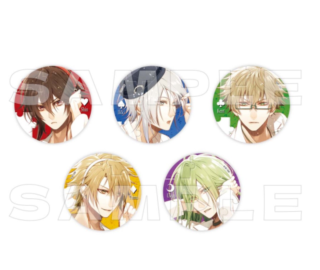 交換】オトメイト オトスト 缶バッジ AMNESIA アムネシア バレンタイン