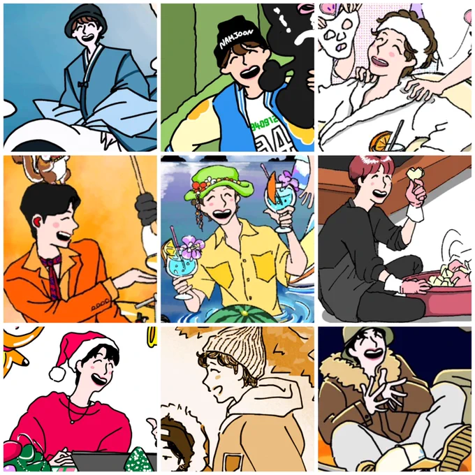 ホビさん笑顔集
#HAPPYJHOPEDAY
#HAPPYBIRTHDAYJHOPE 