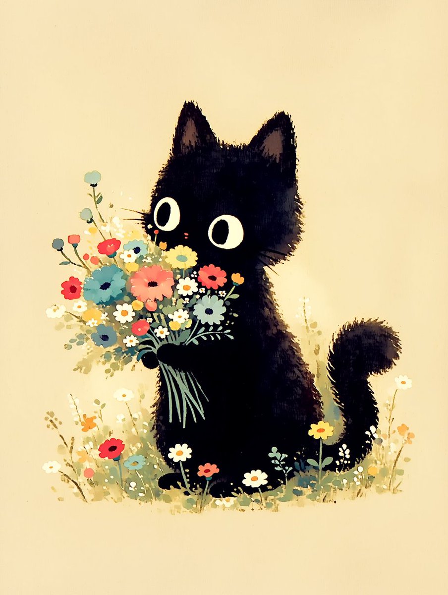 AI黒猫祭り (ΦωΦ)🐾