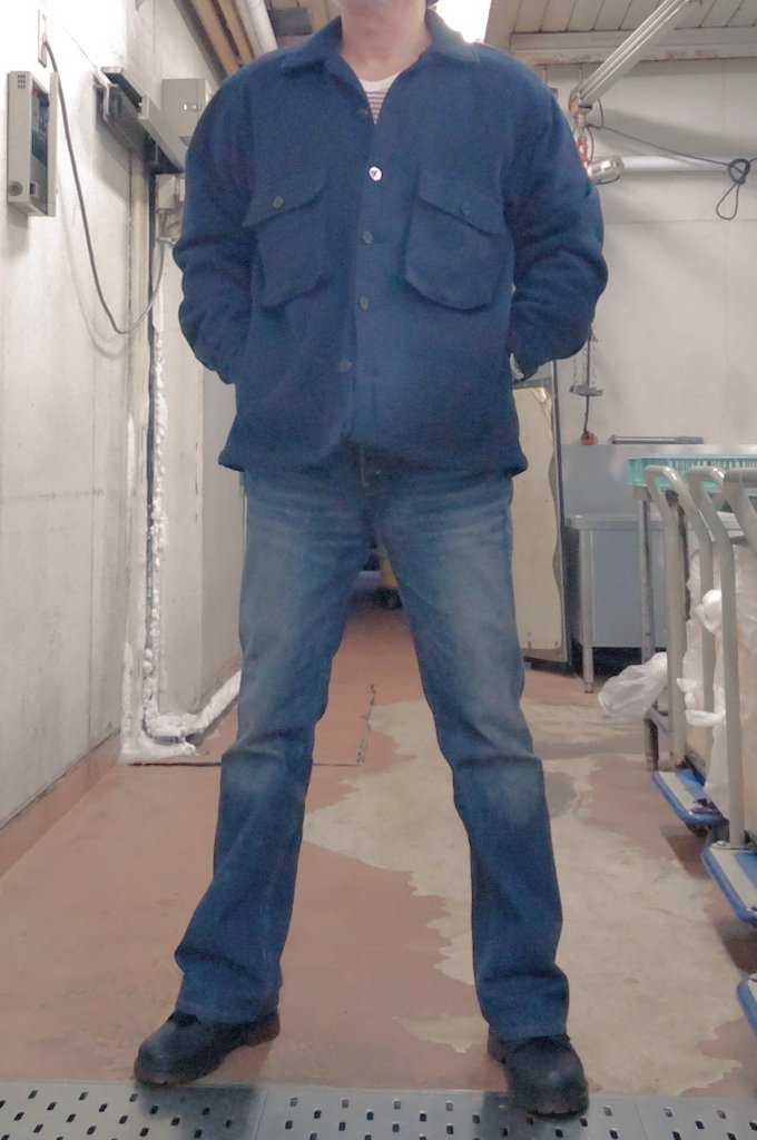 surrenderSwing's tweet image. #ジーンズ　#リーバイス　#ミリタリー　#アメカジ
今日はGジャン気分だったんだけど寒かったのでCPOジャケットと517にしました