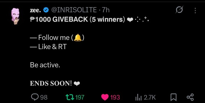 potatowinn's tweet photo. @INRISOLITE Done po https://t.co/p8nIxXVRUS