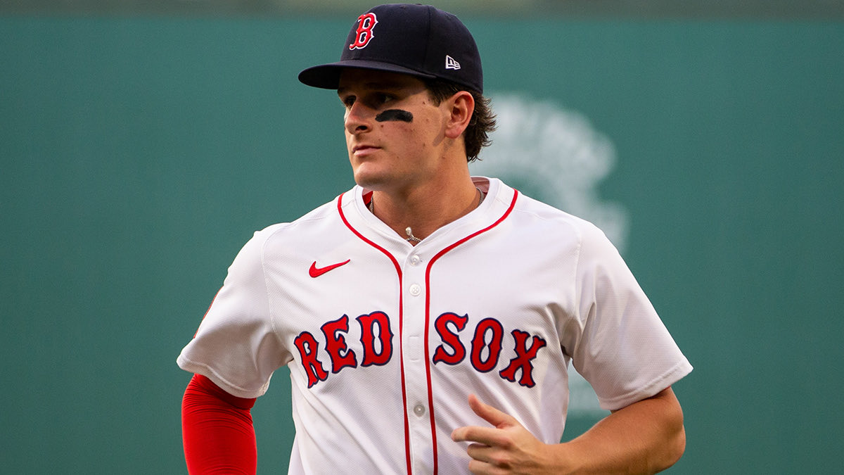Red Sox projected lineup going into the season according to MLB.com: 

1. Jarren Duran, LF
2. Trevor Story, SS
3. Roman Anthony, DH
4. Wilson Contreras, 1B
5. Wilyer Abreu, RF
6. Caleb Durbin, 3B
7. Marcelo Mayer, 2B
8. Ceddanne Rafaela, CF
9. Carlos Narvaez