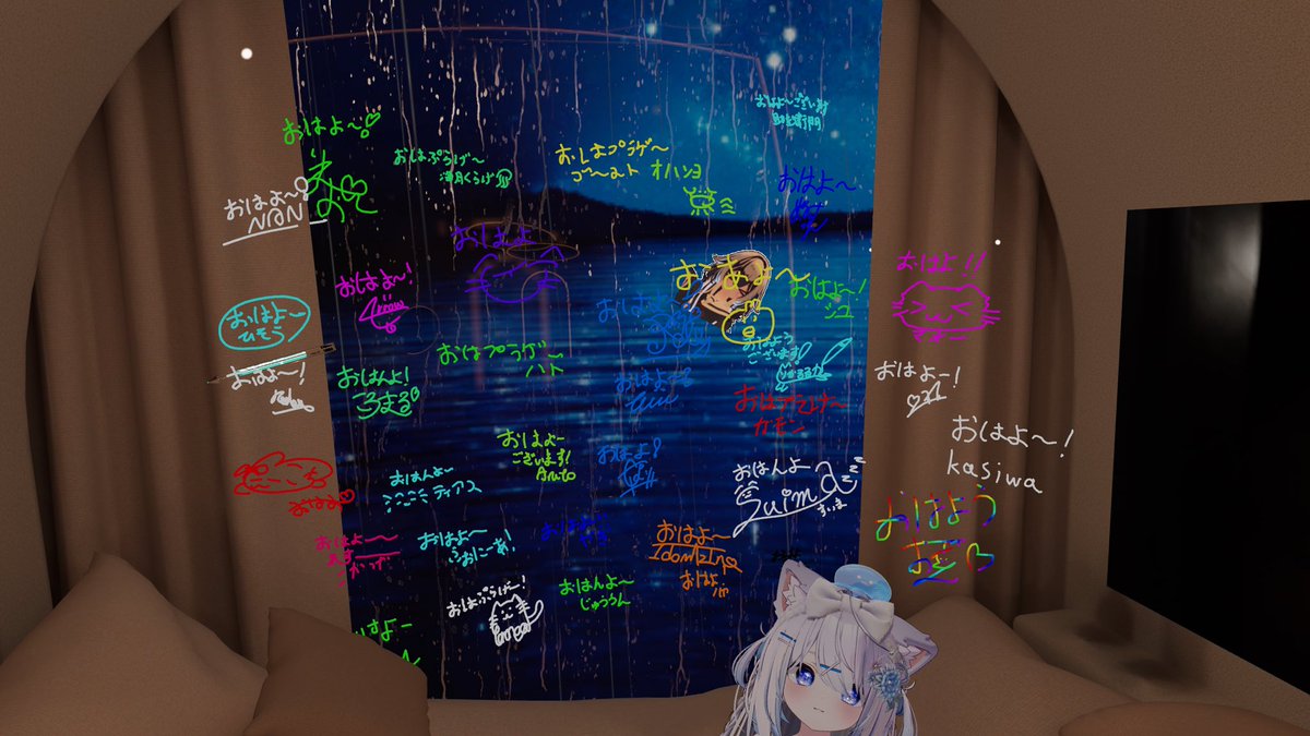 書き置き感謝！！！
昨日も40人くらい来てくれたらしい！