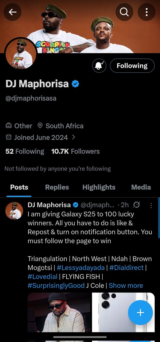 iiambthomas's tweet photo. @djmaphorisasa Done Phori!🔥✊🏽 https://t.co/FQYIDcBwa3