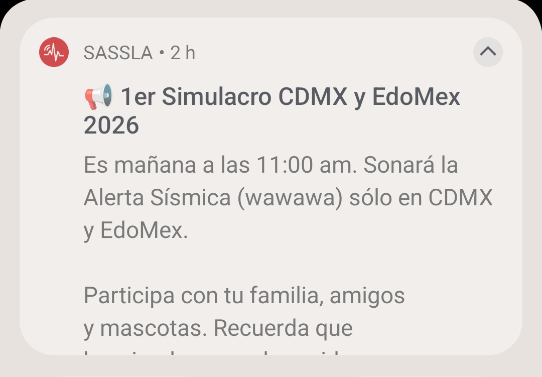 El wawawa > la notificación 
Bien ahí SASSLA