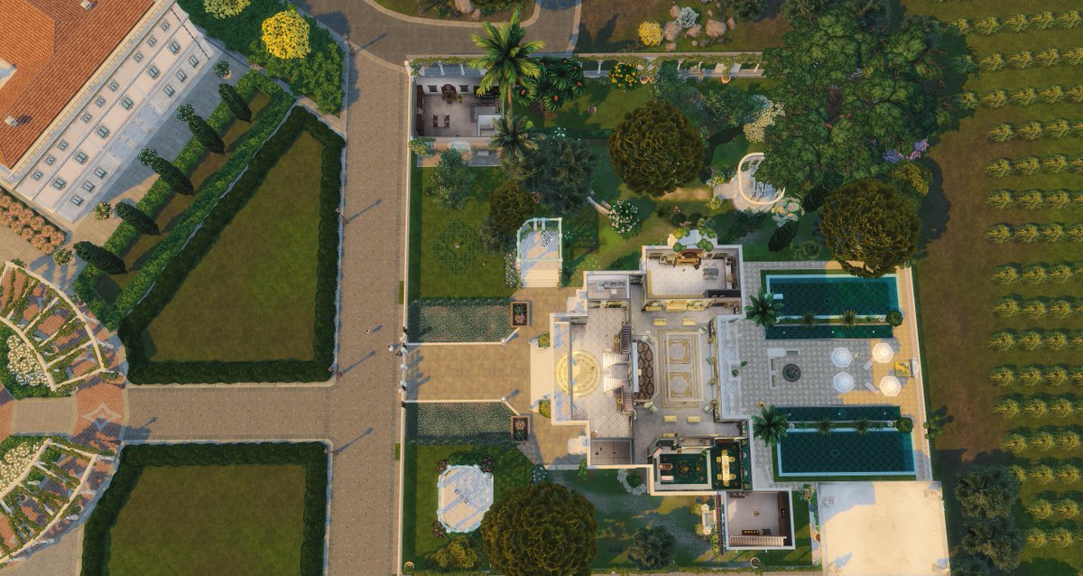 Meliaonesims's tweet photo. W.I.P. 👑 A part quelques détails, je passe aux deux étages et 12 pièces suivantes suivantes ! Tout est déjà prêt pour loger le majordorme. Donnez-moi du courage ! #ShowUsYourBuilds @LesSims
#EACreatorNetwork #EApartner #RoyaltyandLegacy #communicationcommerciale https://t.co/T5bs8M6rsZ