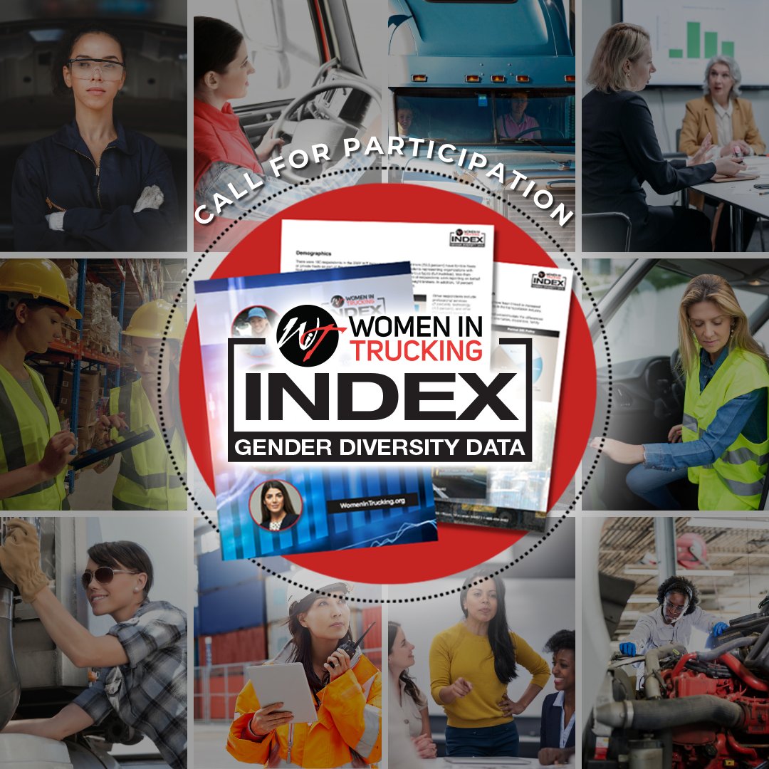 TruckerTalk's tweet image. 📣 @WomenInTrucking is collecting industry data on gender inclusion, and @TruckerTalk encourages members of the trucking industry to participate.
#trucking #truckers #trucker #TruckDrivers #survey 
➡️ Take the survey here: womenintrucking.org/index