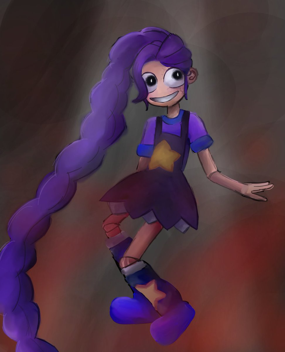 lily love braids dibujo para la muñeca que me dió escalofríos y su diseño y líneas son hermosos