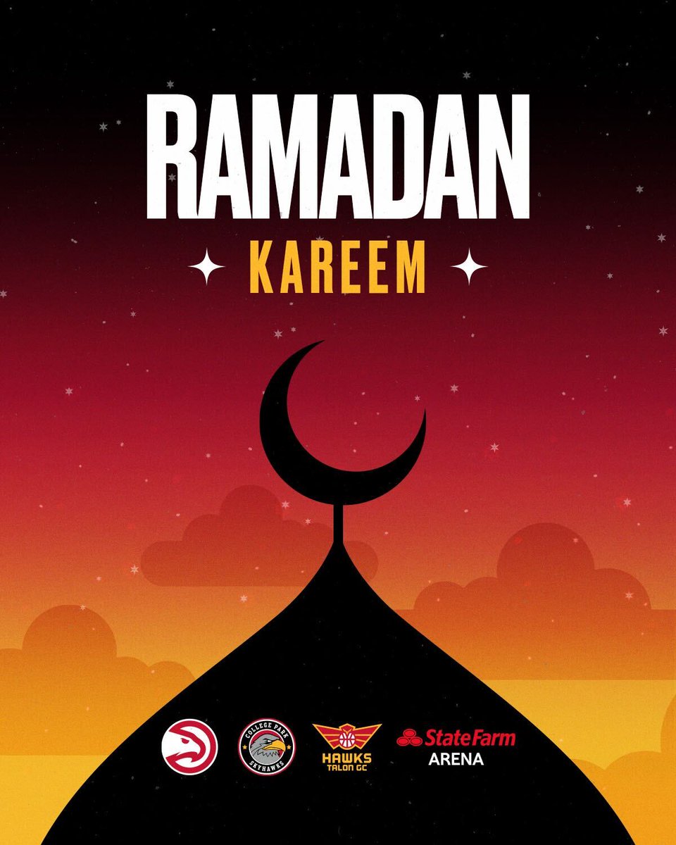 Ramadan Kareem to our Hawks family! ❤️
