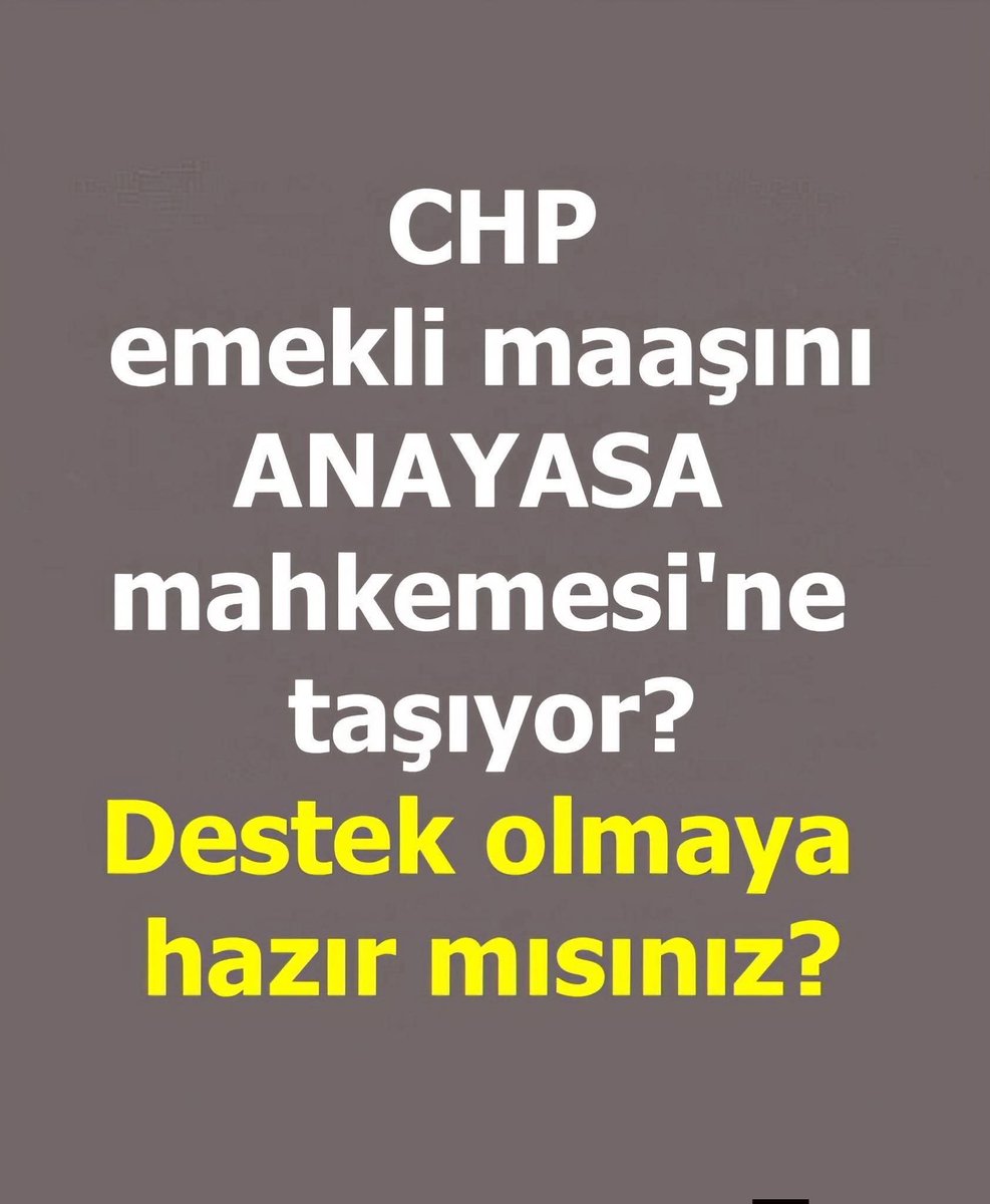 İyi bir başlangıç olur.Ama yetmez. Anayasanın eşitlik ilkesine aykırı olan ve Anayasa mahkemesince iptal edileceği kesin olan,yeterli pirim yatırmadan milletvekillerin ballı emekli olmasını sağlayan yasanın iptali için dava açsınlar. Tabi kişisel çıkarlarını düşünmüyorlarsa.