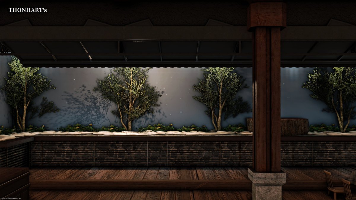 parkerthonhart's tweet photo. Collhaven [L / 2 flr]

A two-story highland tavern with a bar, reading corner, and a semi-open terrace overlooking snowy plains. Bedroom and hidden allagan lab on the second floor.

https://t.co/LZBvfvPrD9

#ffxivhousing  #ff14housing #FF14ハウジング #hgxiv #HousingEden https://t.co/McCxUaptg1