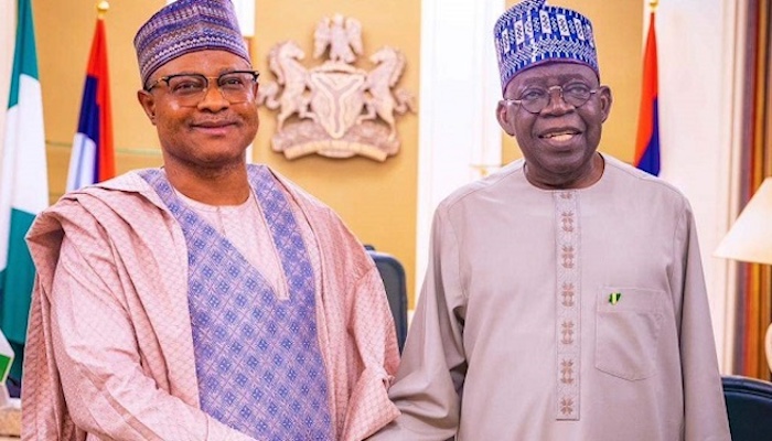 ARISEtv's tweet photo. President Tinubu names Kaduna Governor Uba Sani Renewed Hope Ambassador and deputy DG for nationwide party mobilisation. https://t.co/KafG6Qs2yZ https://t.co/Zx88eiGdce