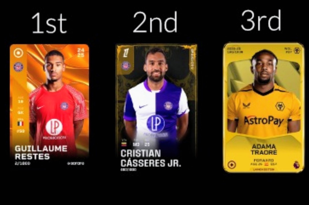 AdrianSigo's tweet photo. 🎯1er Torneo UltimateXI Bajo Presupuesto América.
Rt y follow @AdrianSigo y @ultimate_xi_io 
Arma tu equipo gratis de Ligas🇦🇷🇧🇷🇲🇽🇺🇸 https://t.co/h0UzYe8KFc  elegi categoría Las Americas GW20
Si hay más de 10 participantes los premios seran 🤯🤯
#Sorare #fantasyfutbol #ultimateXI https://t.co/Fmm743Pjas