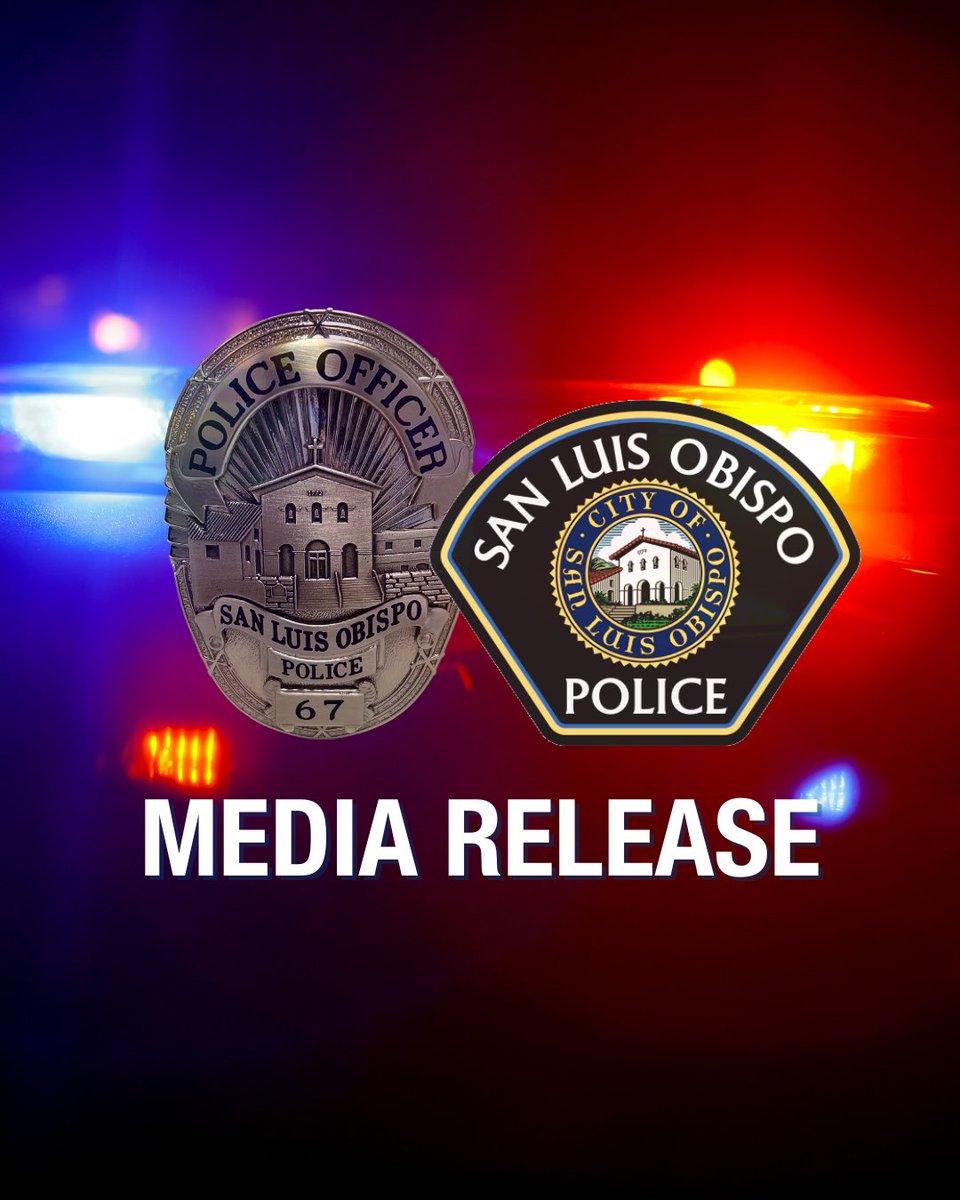 San Luis Obispo Police Department tweet media
