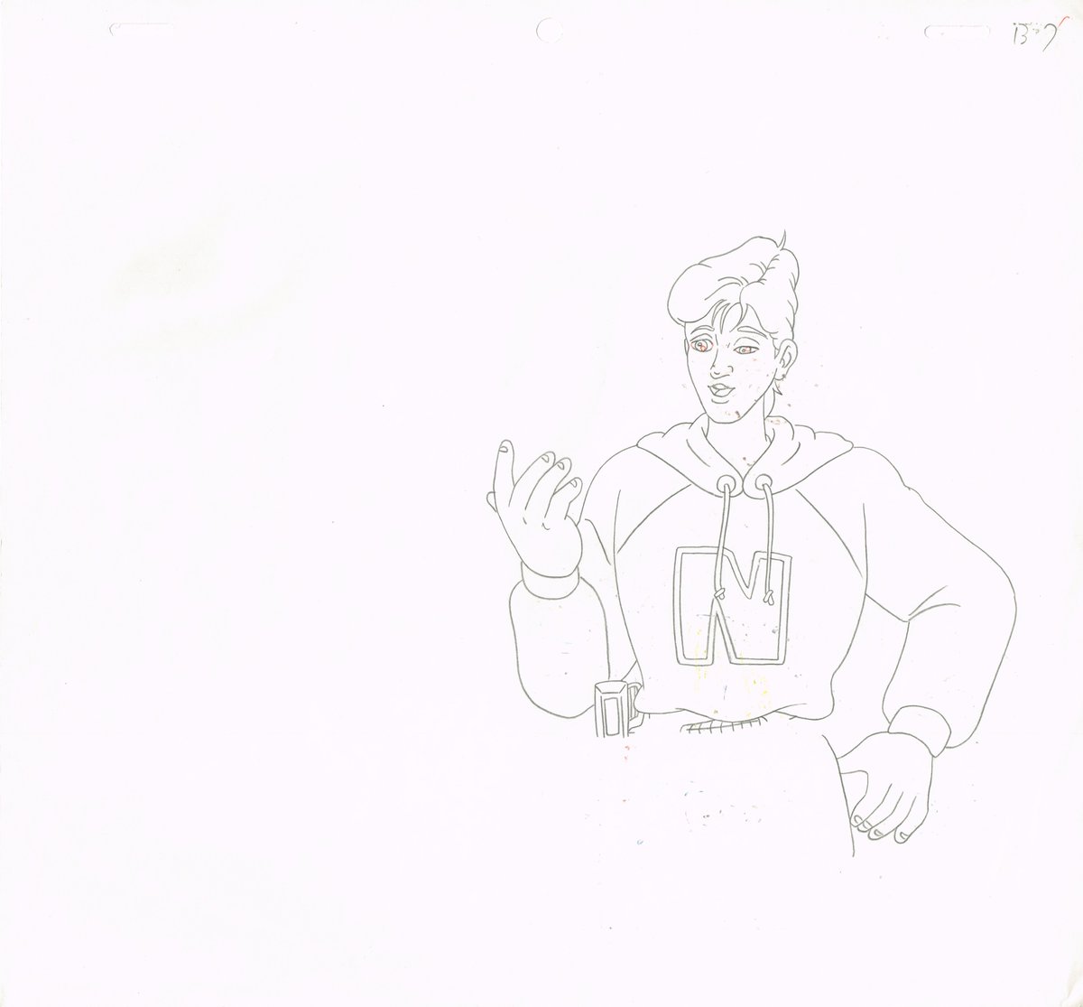 「Captain N The Game Master Animation Cel,」|mariomario64646464のイラスト