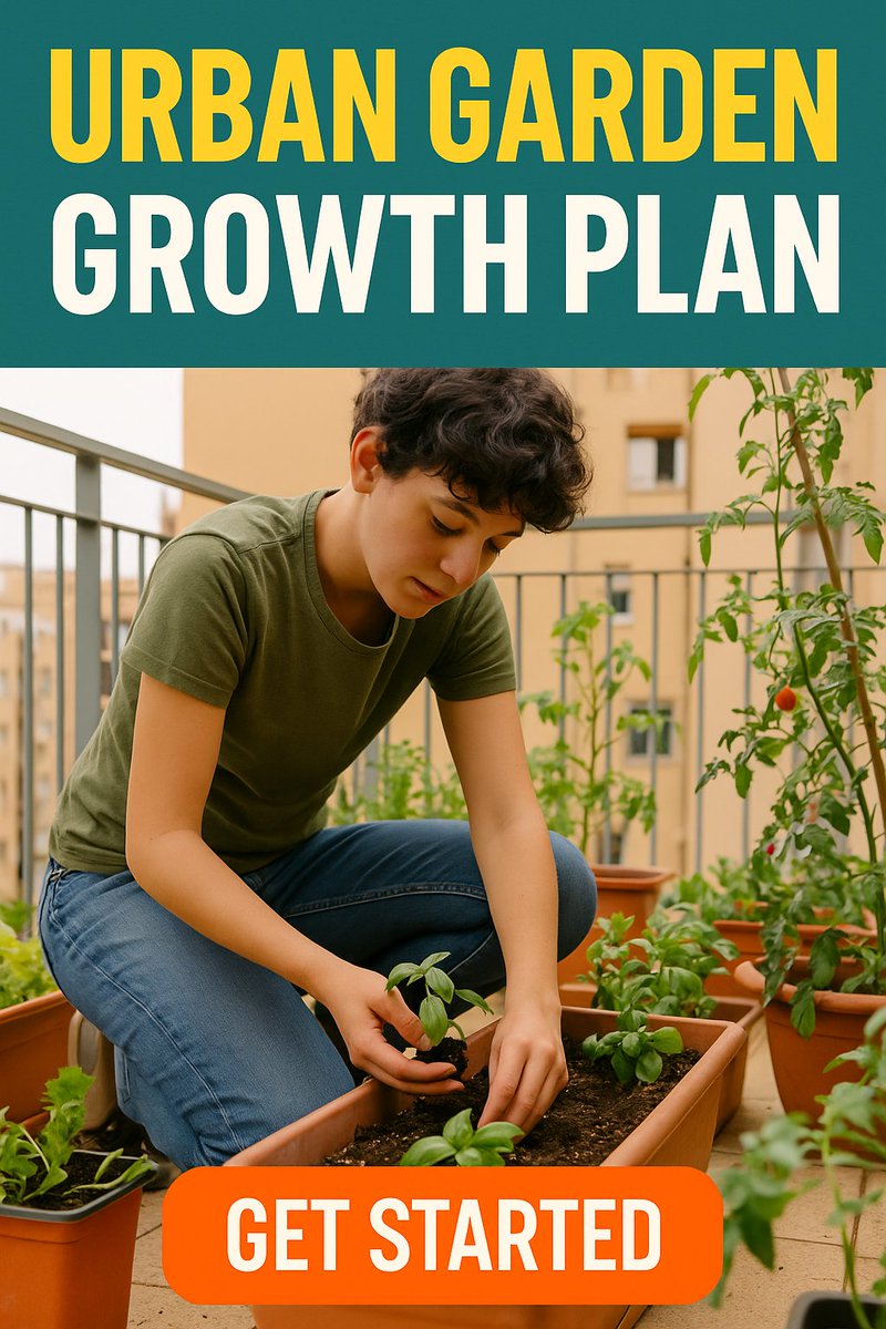 🏠 Growing in containers or small spaces? This plan shows you how to grow more food on less land - right where you are. 

👉 urban-gardening.plannerpack.co 

#UrbanGardening #SmallSpaceGarden #ContainerGardening #GrowAnywhere #CityGardening #EdibleGarden