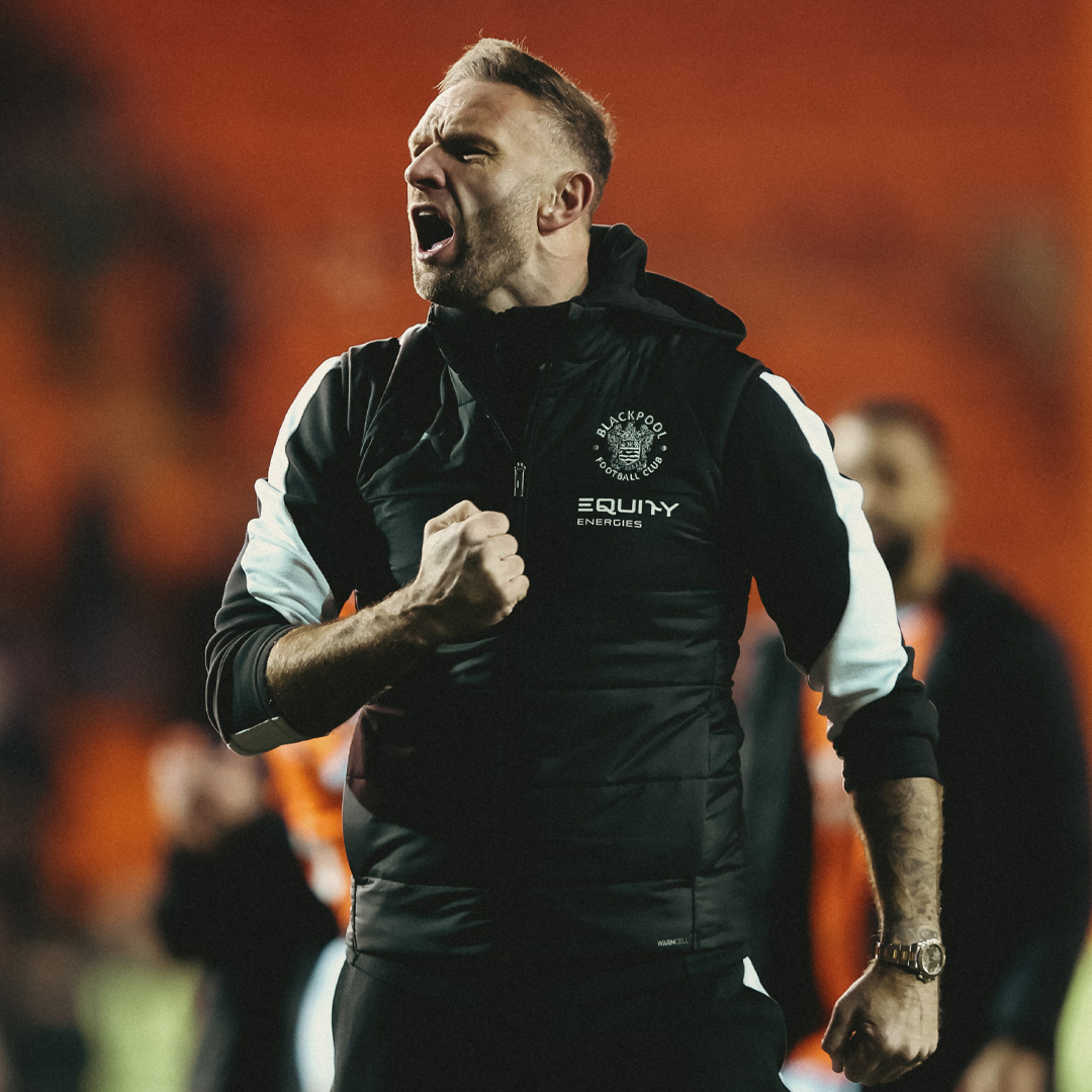 Blackpool FC tweet media