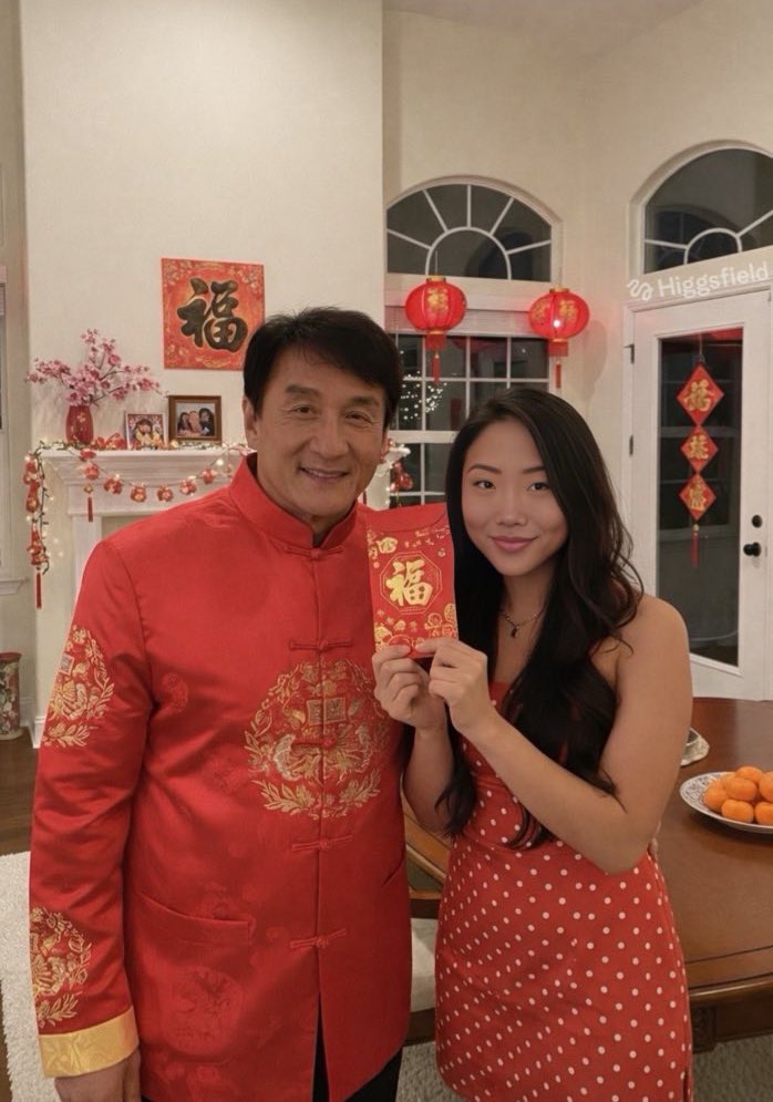 Happy Chinese New Year from my dad &amp; me!