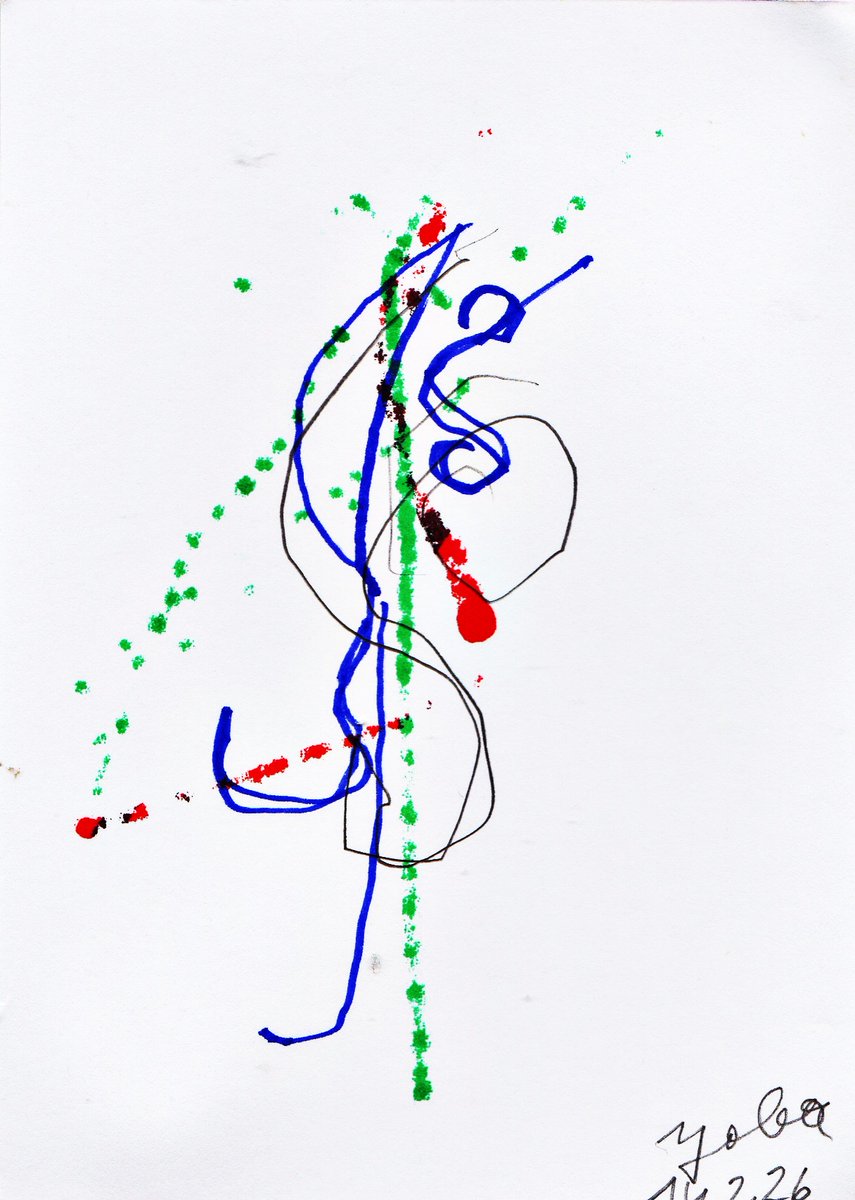 jjovanmusic's tweet photo. -
Јова (jovan jovanovic / WalkingGuitar / Jova Utin) heute
am 14.Februar 2026 #zeichnungen #drawings 6, 7, 8
(im zug nach #Muenchen ) #abstractart auf papier A6
#artist (diplom 1999 auf #AdBK #München) #kunst https://t.co/0GPit4X0Ts