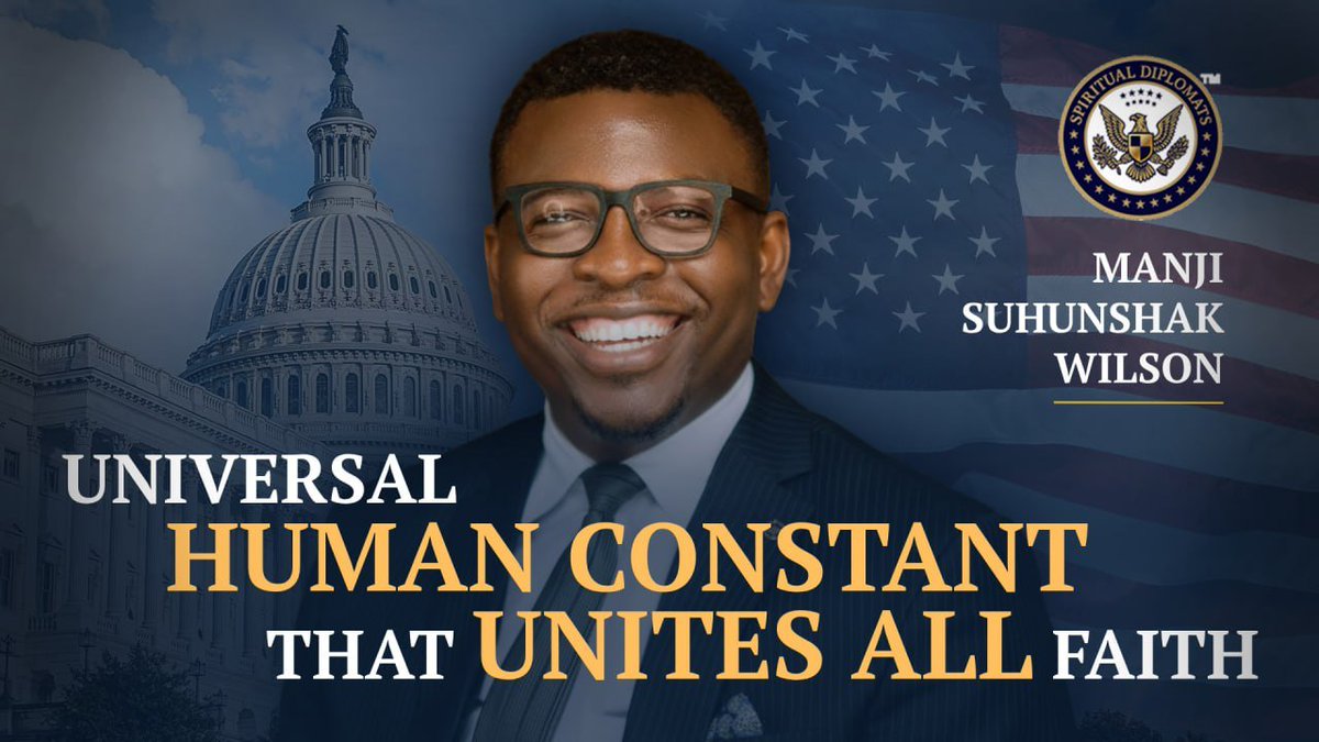 Why Spiritual Leaders Hold the Key to Healing a Broken World — Manji Wilson
🟢 Watch on Rumble (rumble.com/v75vfai-why-sp…)
🔴 youtu.be/QByxmX7x5xs

At the Interfaith Conference "United in Liberty: The Rise of Spiritual Diplomats" (youtu.be/5btt_tzFJkU), Nigerian development