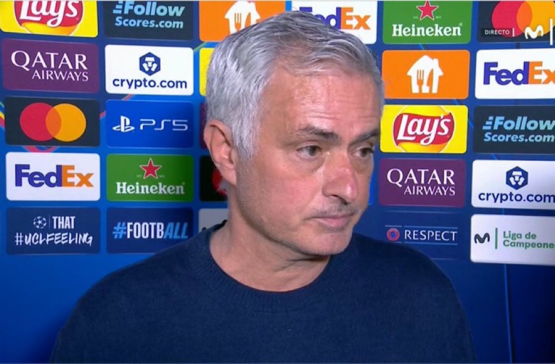 MadridUniversal's tweet photo. 🚨 Jose Mourinho: "Vinícius Junior scored a goal that only he and Kylian Mbappé can score." https://t.co/DuE9fcTCBK