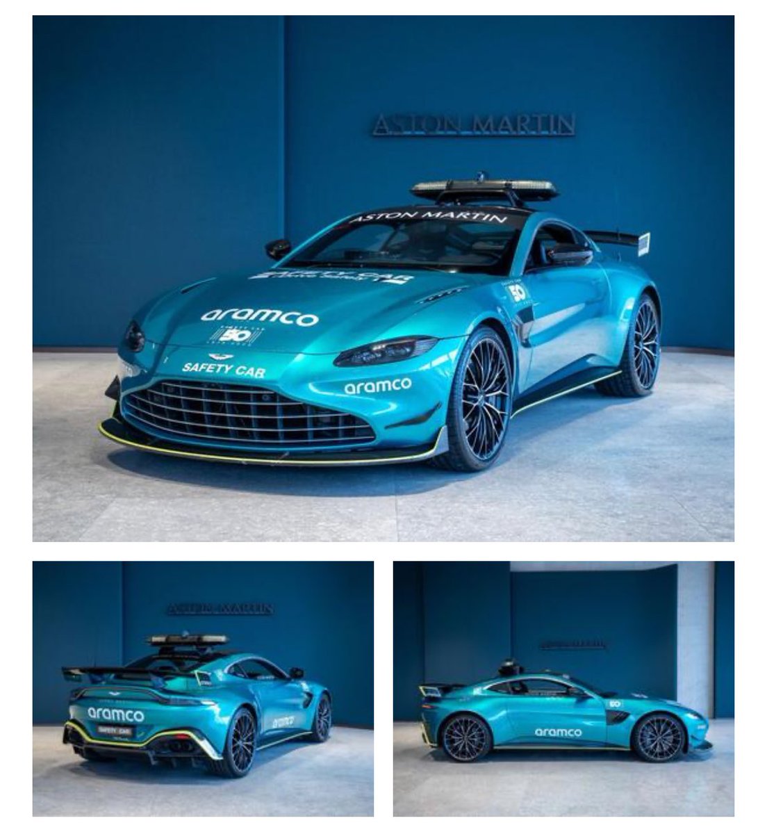 Aston Martin F1 updates tweet media