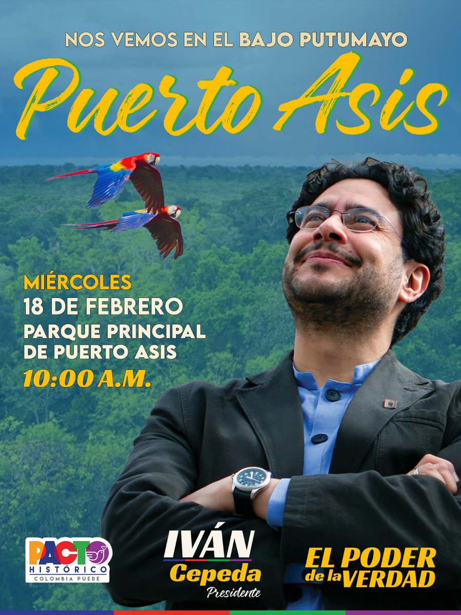 MAÑANA ESTARÉ EN PUERTO ASÍS