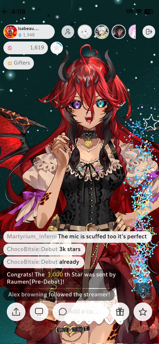 So proud of my girl <a href="/Bobo_ThaHomie/">Isabeau “Bobo” VT❤️‍🔥🐉| V-You</a> ! Was a great debut!!! Official welcomes to the IRIAM family!!! ✨