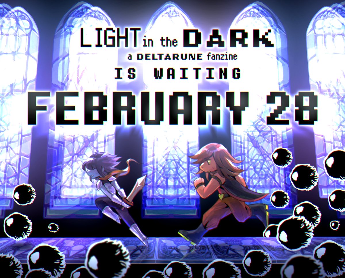LIGHT IN THE DARK: a DELTARUNE fanzine tweet media